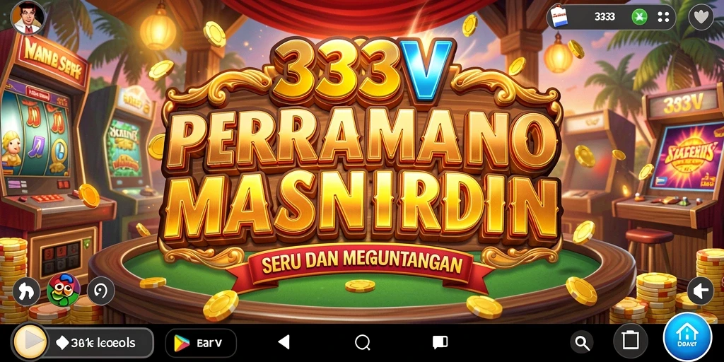 Tangkapan layar dari gameplay seru di 333V Kasino.