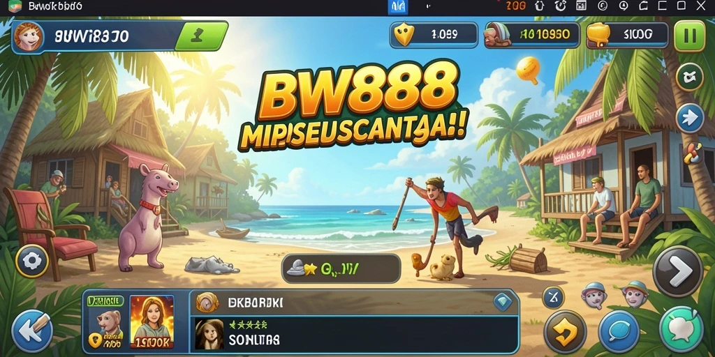 Tampilan gameplay BW888 yang seru dan menarik.