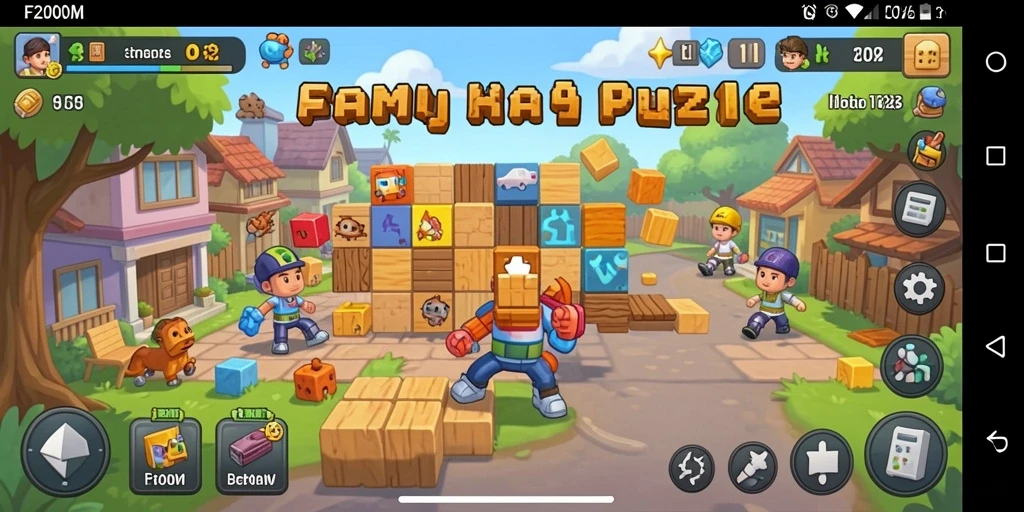 Tampilan gameplay seru dan mendebarkan dari F200M.