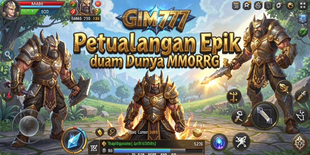 Tampilan gameplay GIM777 yang seru dan menantang di dunia MMORPG.