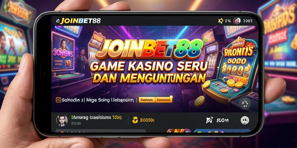 Screenshot gameplay JOINBET88 menampilkan suasana permainan kasino yang hidup dan menarik.