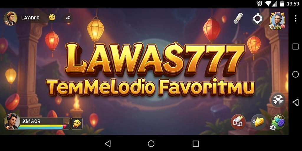 Tampilan screenshot utama LAWAS777 menampilkan gameplay interaktif musik.