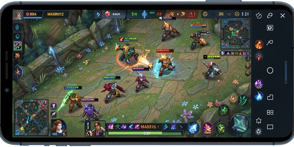 Screenshot menarik gameplay seru dalam MASBRO12.