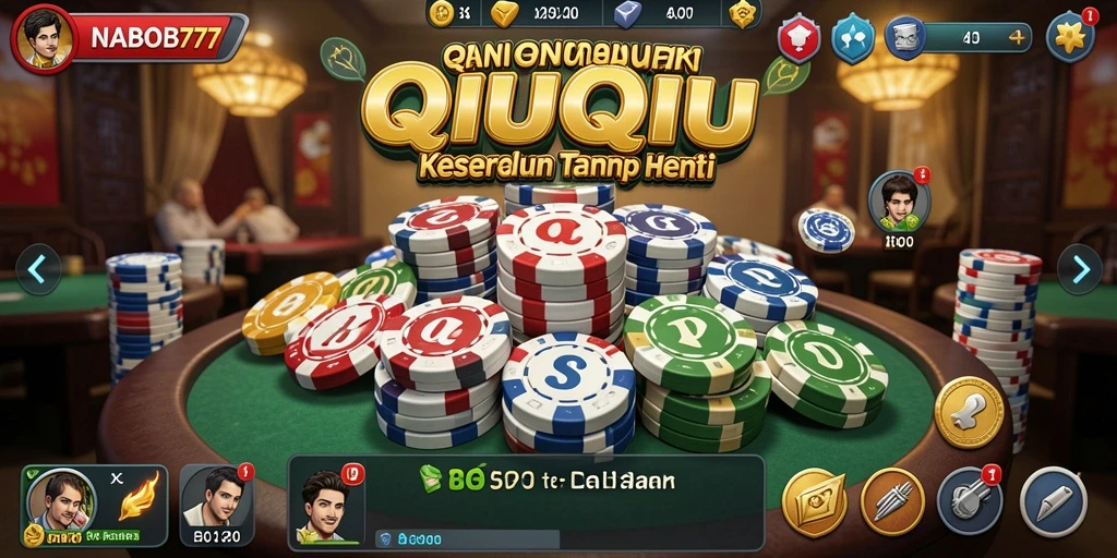 Gameplay NABOB77 yang mengasyikkan dalam QiuQiu.