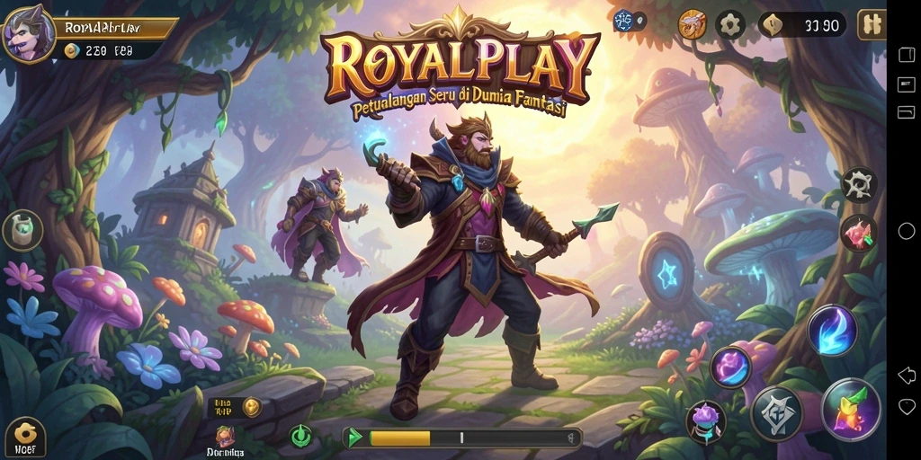 Tampilan gameplay seru dalam <strong>ROYALPLAY</strong> yang penuh petualangan.