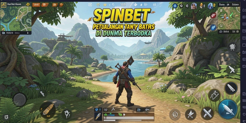 Screen gameplay SPINBET menampilkan eksplorasi dunia terbuka yang menakjubkan.