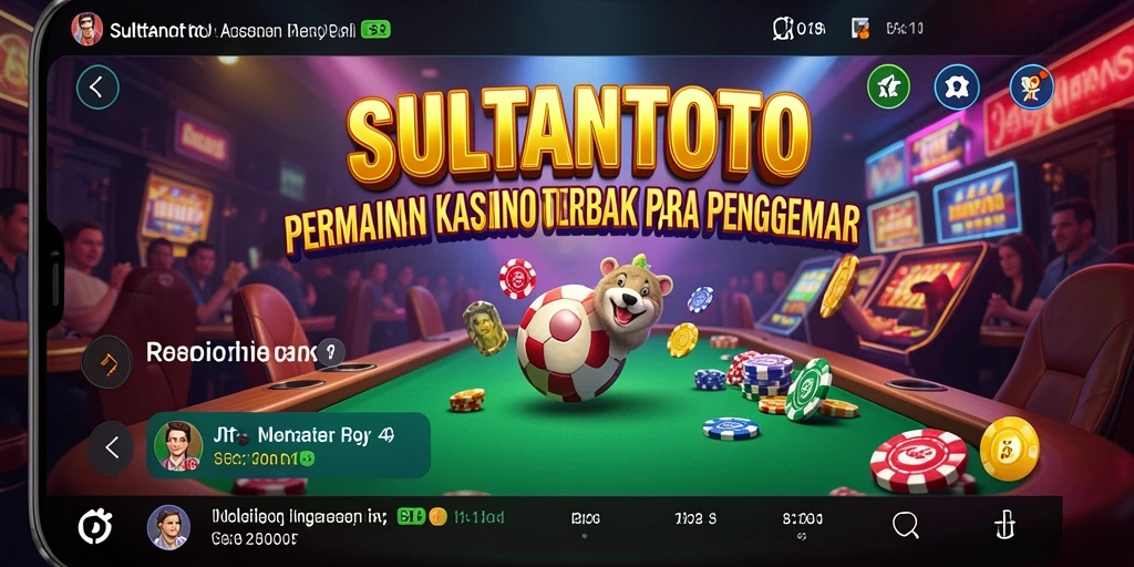 Gameplay seru dan grafis memukau di SULTANTOTO.