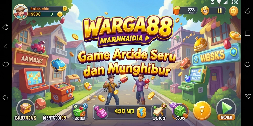 Tampilan permainan WARGA88 yang penuh aksi dan tantangan seru.